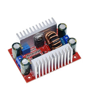 400W 15A DC-DC Boost Converter with Adjustable Voltage and Current for LED Lighting and Power Supply