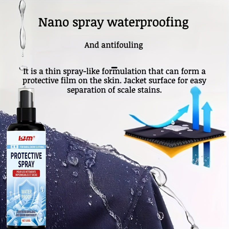 Universal Waterproofing Spray for Jackets Shoes Leather Stain Resistant