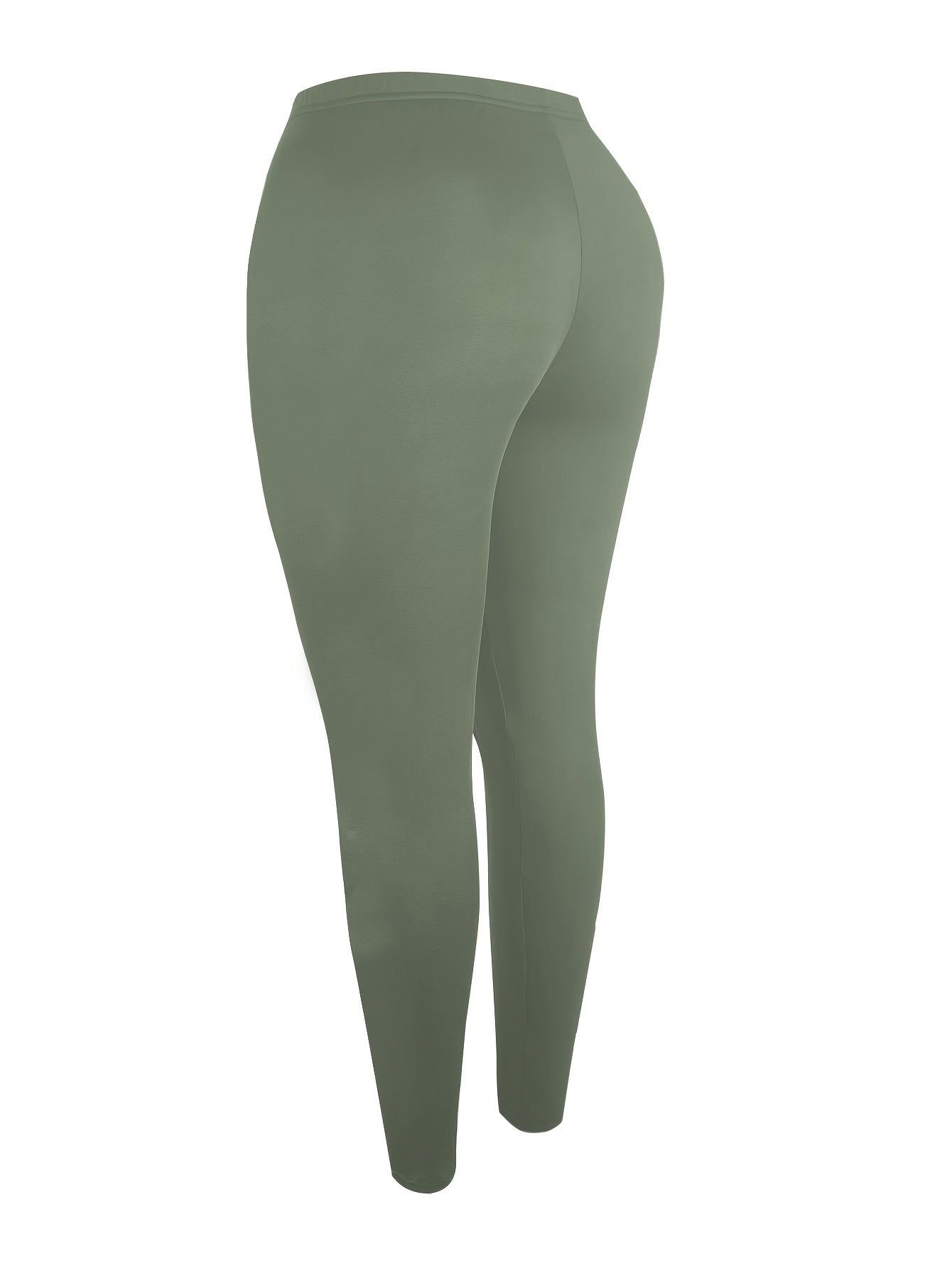 Conjunto de leggings deportivos talla grande, pantalones de yoga de cintura alta y secado rápido