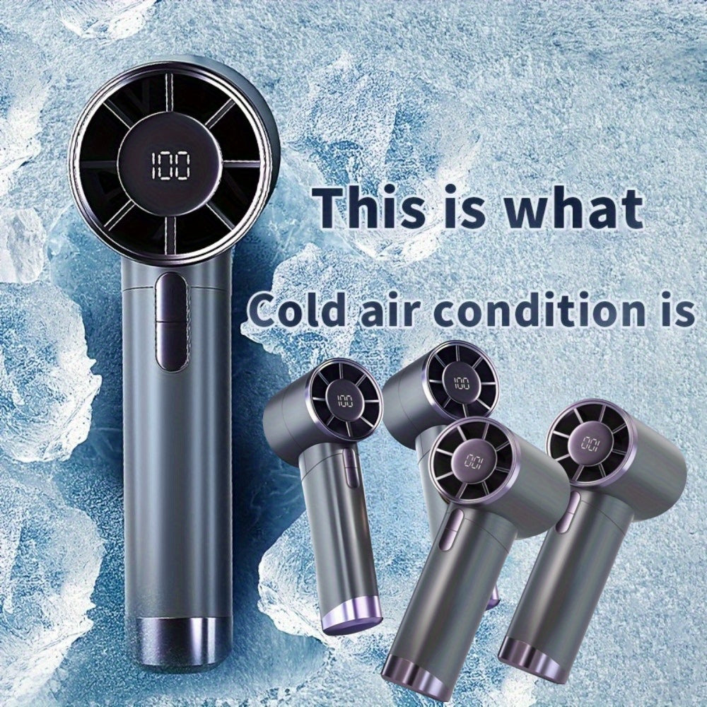 Mini Handheld Fan with Strong Airflow for Students Office Classroom Use