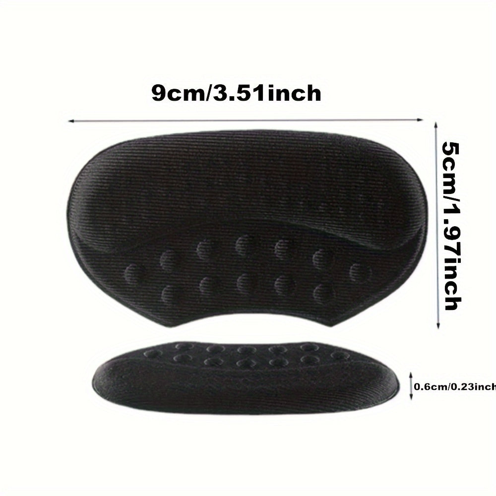 Women Heel Stickers Memory Foam Anti-Drop Heel Pads for Shoes