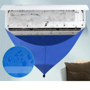 Protective PVC Cover for Air Conditioner and Range Hood, Blue, 99.06cm W x 200.66cm L