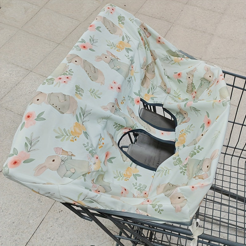 Мягкий и удобный чехол для购物车, сделанный из уютного тканого полиэстера. Этот чехол, который можно стирать в машине, также служит портативной подушкой для ручного автокресла. Идеальный подарок на Хэллоуин, День благодарения или Рождество.