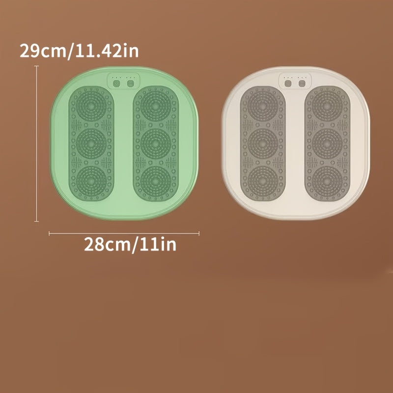 Calienta pies portátil con USB con masaje, 3 configuraciones de temperatura, bajo consumo de energía