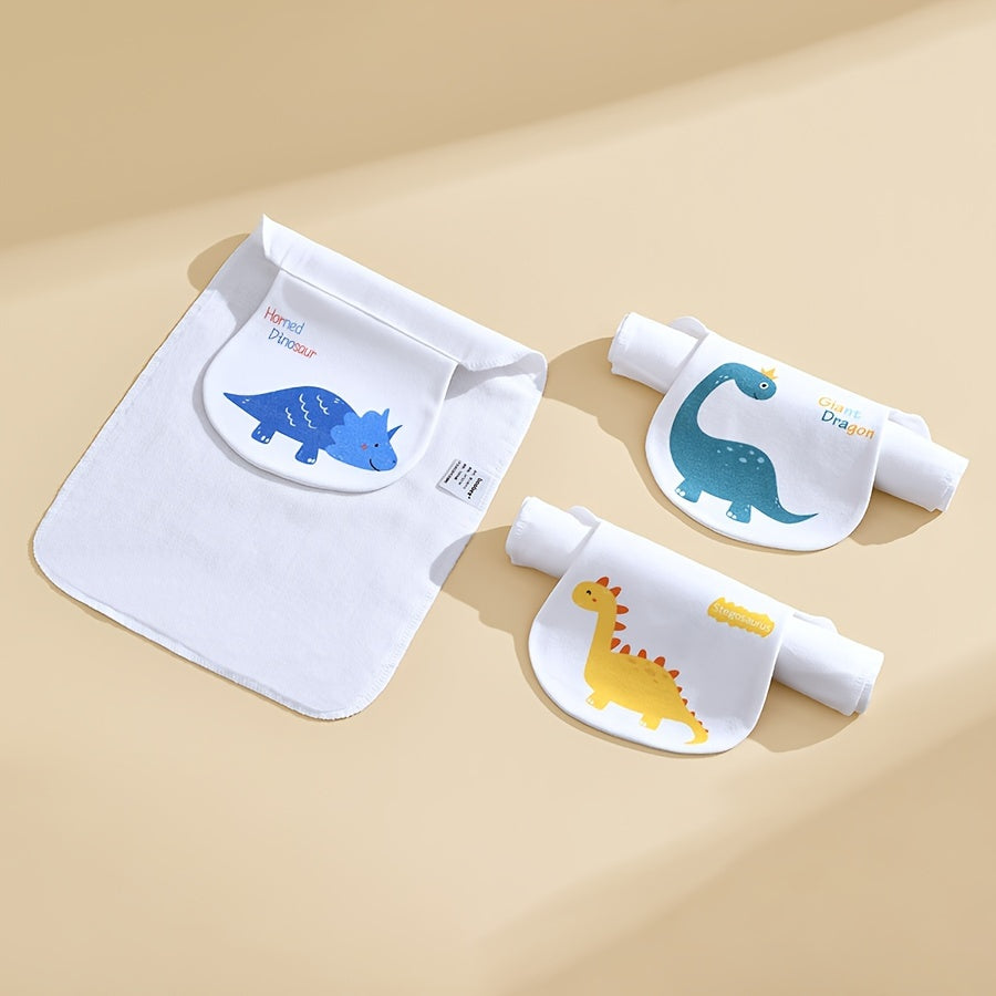 Set of 3 Soft Absorbent Knit Sweat Towels for Adults and Kids Mixed Colors