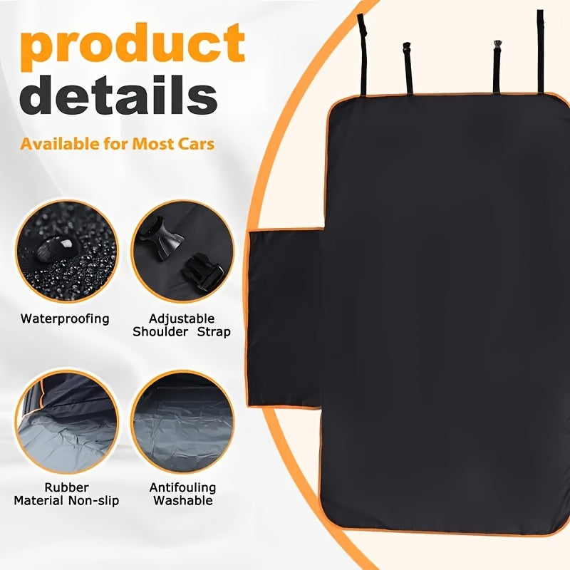 Pet Car Trunk Mat Waterproof Scratch-Resistant SUV Cargo Liner