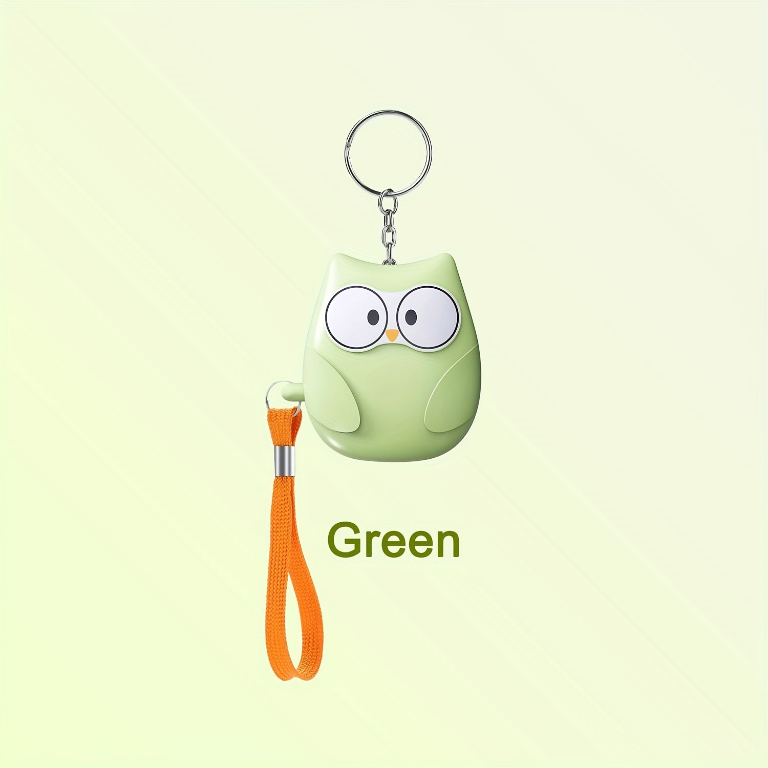 Cute Owl Personal Alarm 130dB Loud Siren LED Light Battery-Powered Safety Device