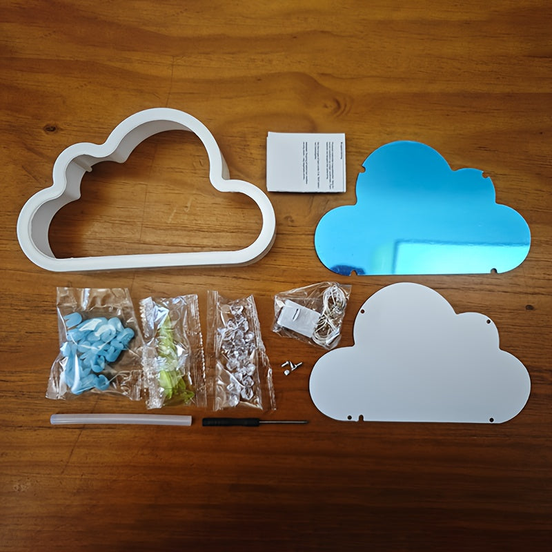 Набор для самостоятельной сборки ночника Tulip Cloud из акрила, сезонное декоративное изделие, подарок, менее 68,58 см