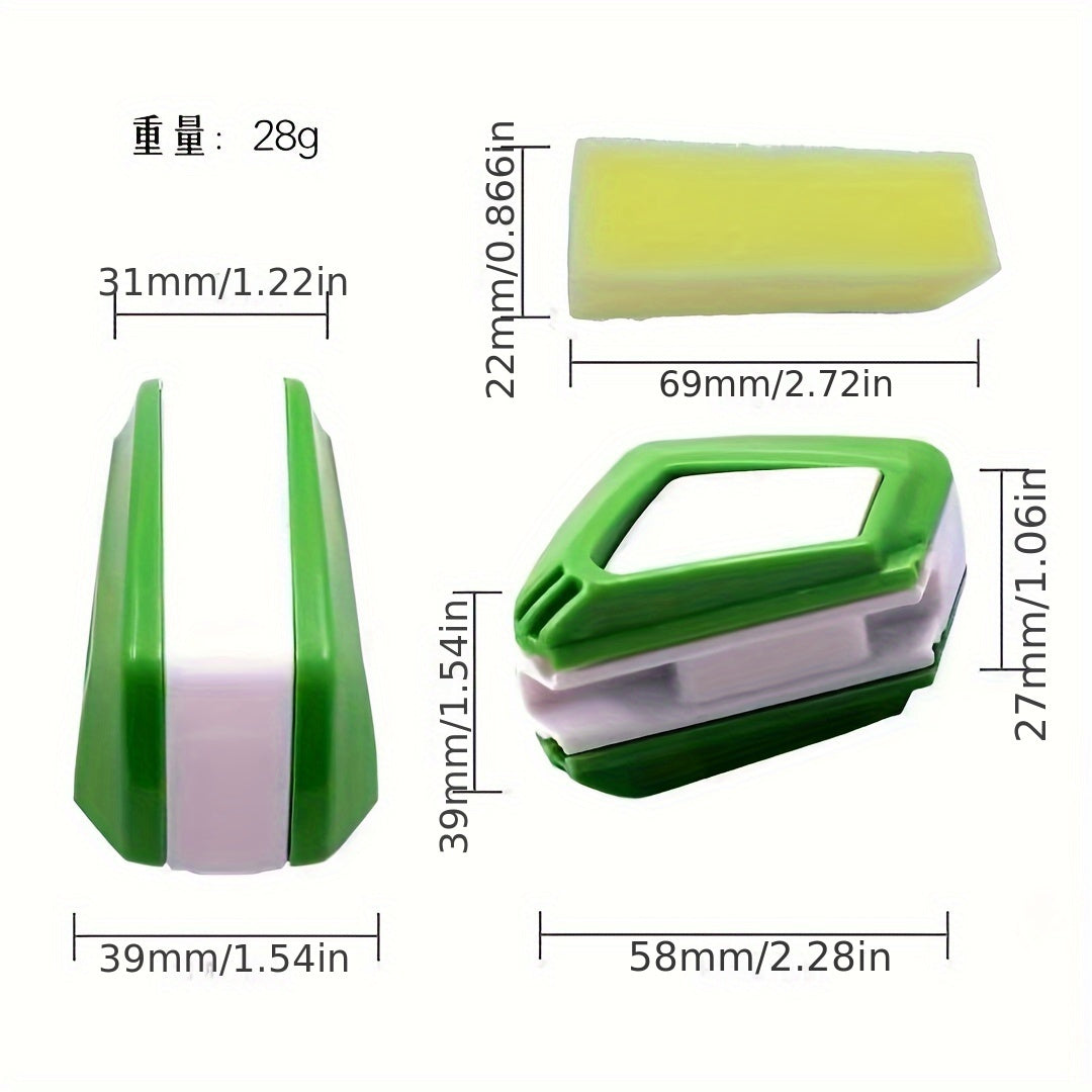 Зеленый силиконовый инструмент для ремонта щеток стеклоочистителя для обслуживания автомобиля, резиновый триммер, автомобильный аксессуар