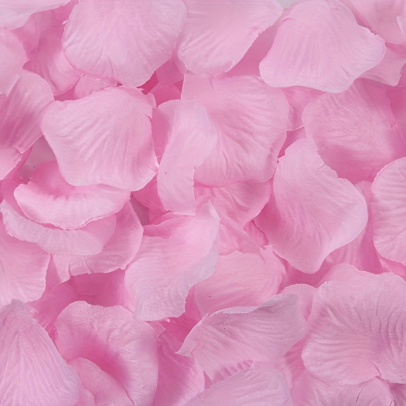 1000pcs Non-Woven Fabric Fake Rose Petals Wedding Decor Room Decoration