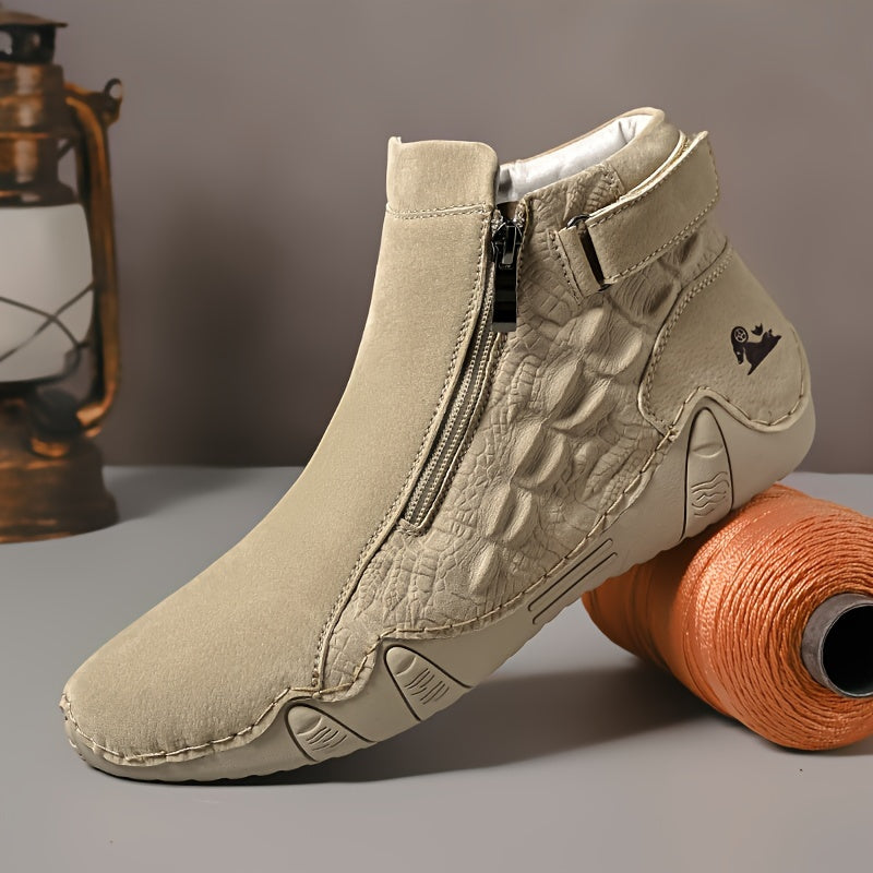 Обувь для мужчин больших размеров для улицы, противоскользящая, комфортная, повседневная, деловая, всесезонная