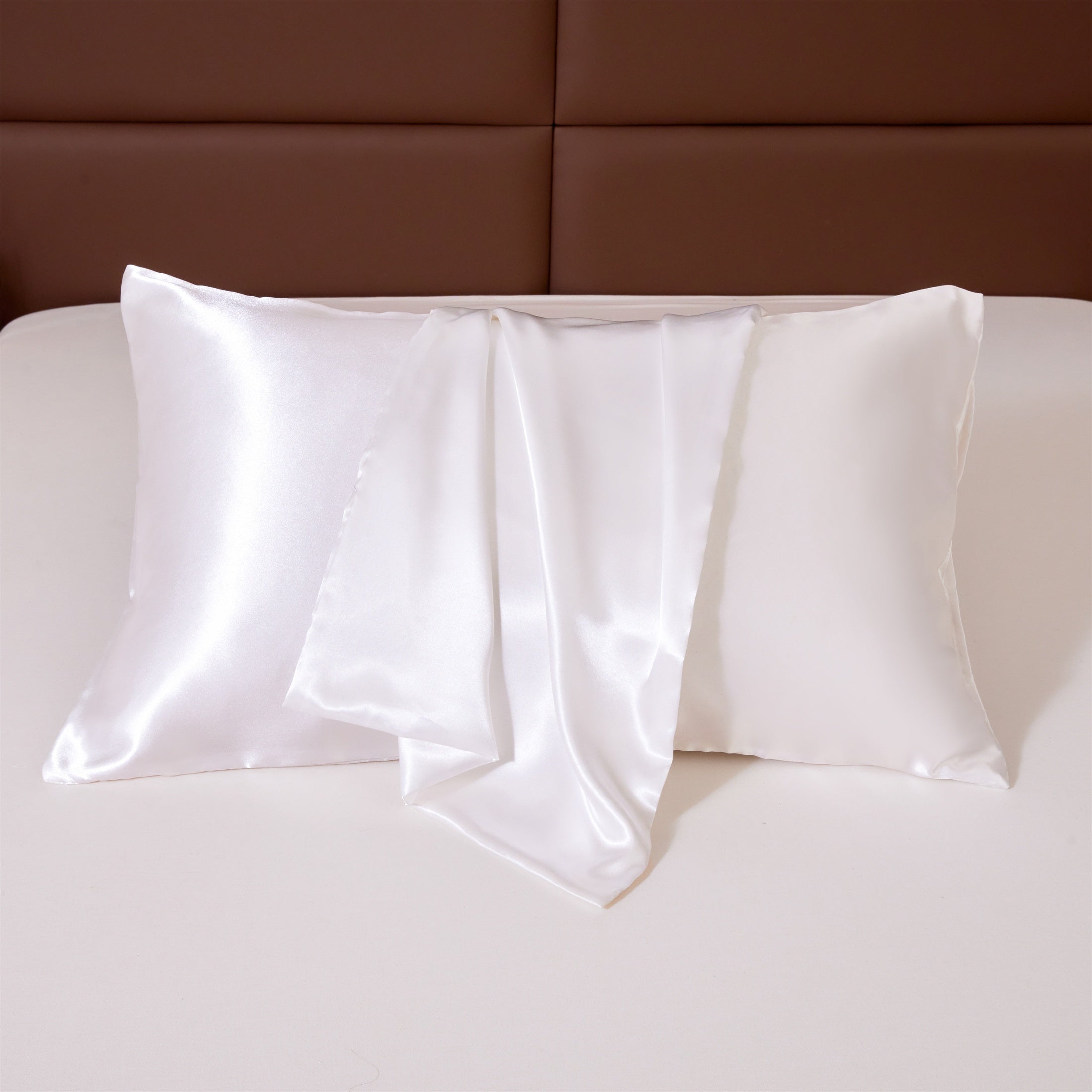 Funda de almohada de terciopelo en dos colores, tela suave, accesorio decorativo para ropa de cama