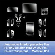 Interior Car Film TPU Waterproof Scratch-Resistant for EV Vehicle Wrap