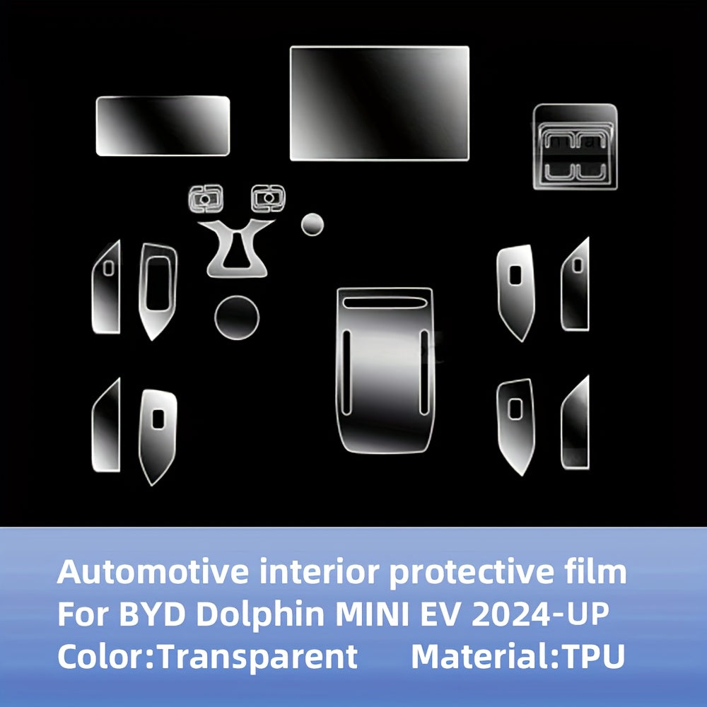 Interior Car Film TPU Waterproof Scratch-Resistant for EV Vehicle Wrap