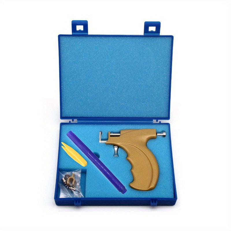 Professional Ear Piercing Kit with Piercing Gun and Studs for Salons and Home Use