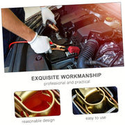 Juego de 2 pinzas de terminal de batería para coche con liberación rápida y conectores protectores