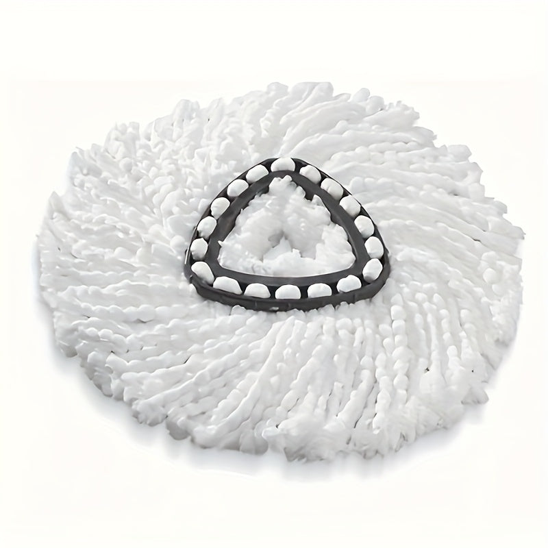 Microfiber Spin Mop Refill Head for Floors and Bathrooms, Reusable, 1 Piece