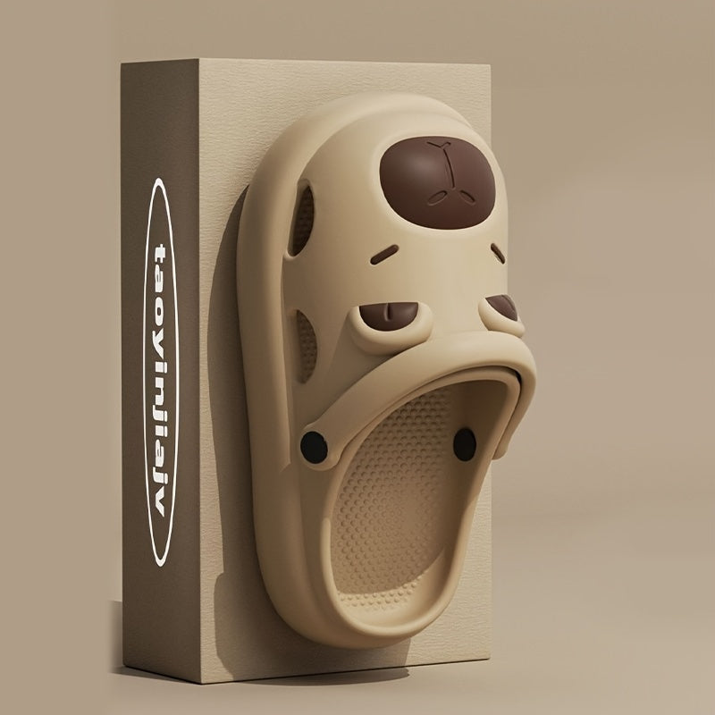 Women's Cartoon Thick-Soled Capybara Indoor Slippers 5 Sizes