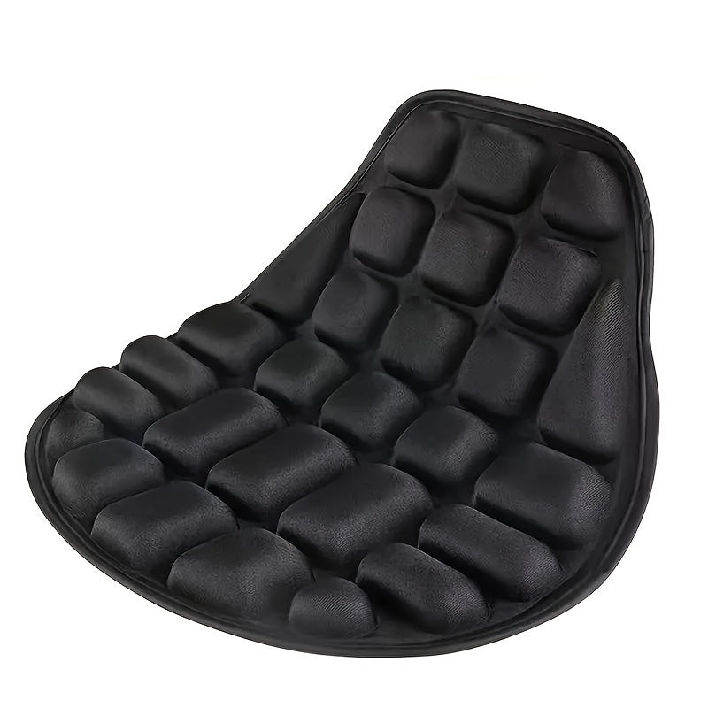 Motorcycle Seat Cushion Black EVA Foam Soft Non-slip Comfort Riding Pad