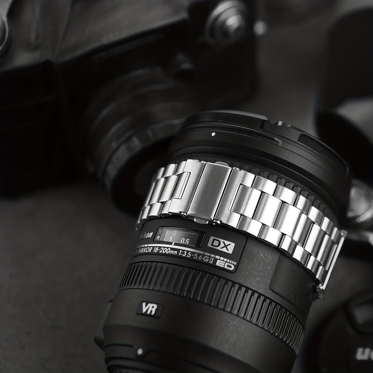 Stainless Steel Apple Watch Band with Case Compatible with Series 1-8 and SE 38mm-45mm