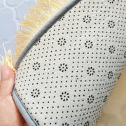 Luxurious Thick Flannel Muslim Prayer Mat Non-Slip Soft Durable with Tassels
