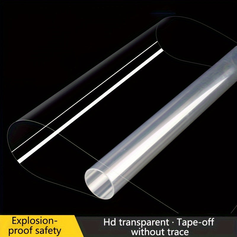 PVC Safety Glass Film 2Mil Explosion-Proof Self-Adhesive for Windows and Shower Doors