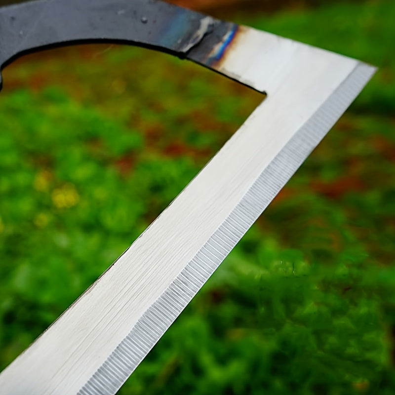 Все-сталь безрукоятная прополочная мотыга 14 см с утолщённым пиловым лезвием