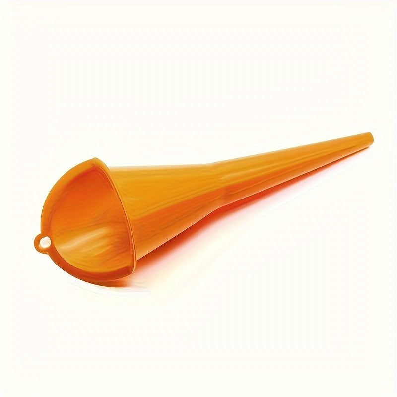 Mototsikl avtomobili uchun uzun og'izli funnel, plastmassa yonilg'i quyish uchun nozoli, suyuqlikning chiqib ketishini oldini oluvchi