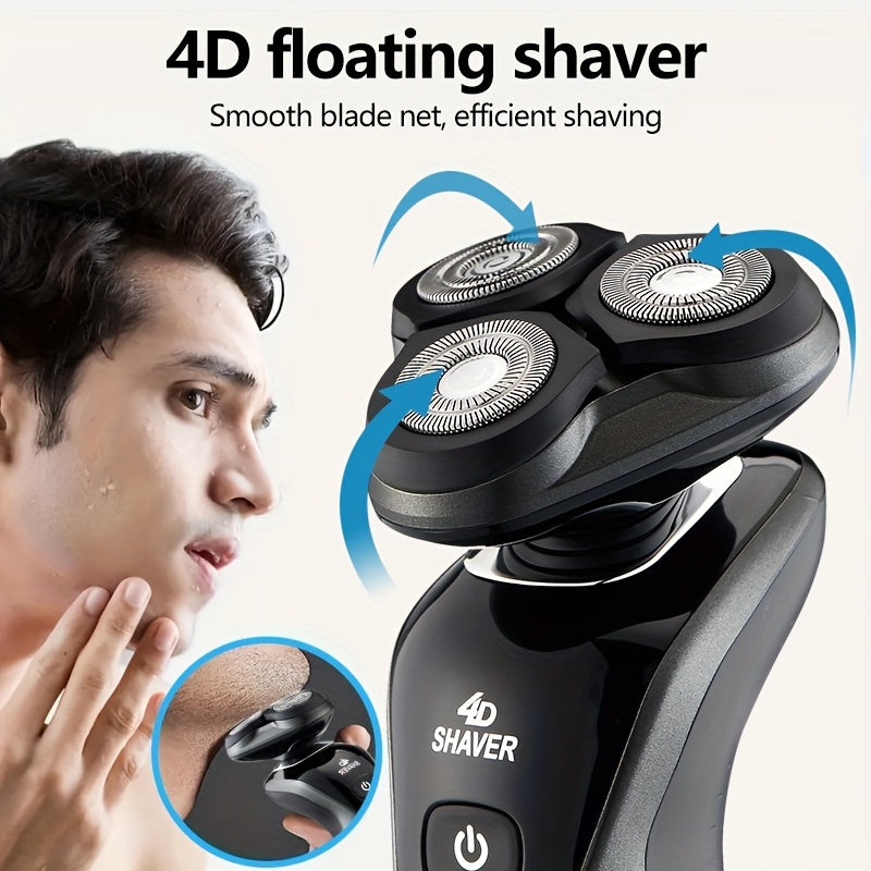 Men's 3-in-1 Electric Shaver Set for Father's Day Gift