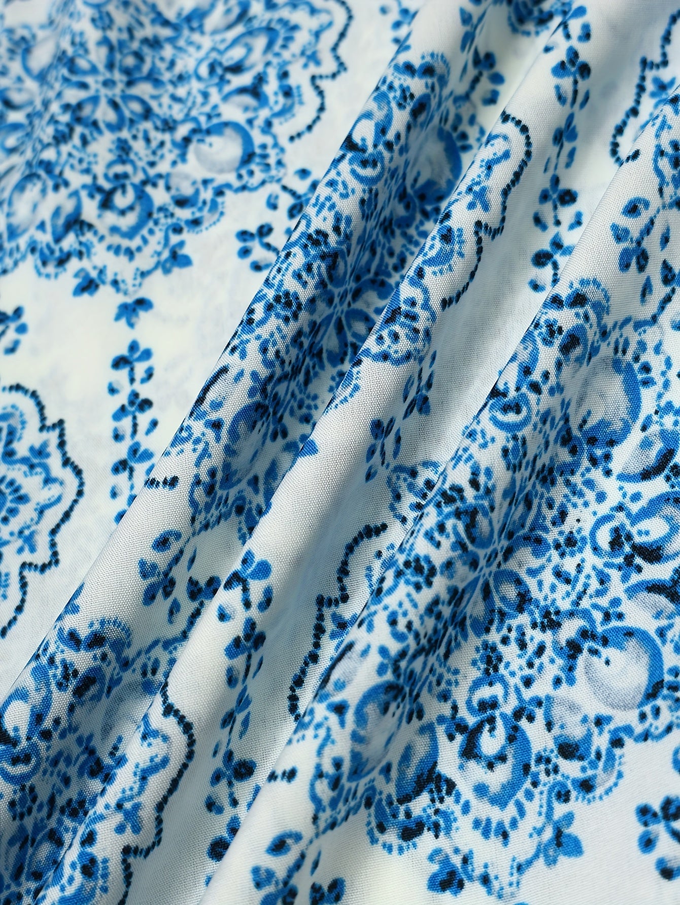 Брюки пляжные женские из льна с цветочным принтом plus size — регулируемый пояс, дышащая одежда для отпуска