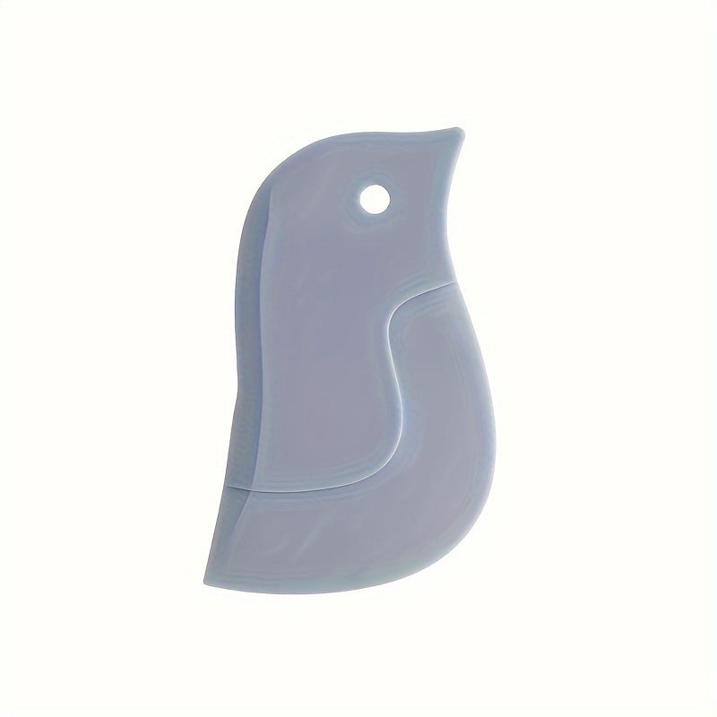 Penguin-Shaped Soft Kitchen Scraper - Non-Battery Grease and Residue Remover