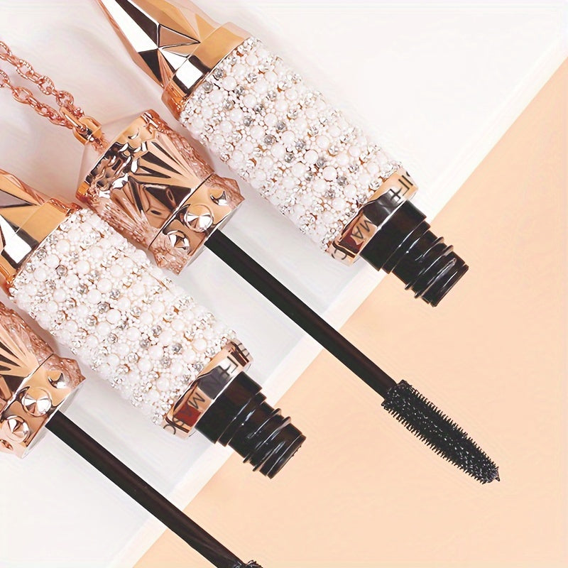 Женская водостойкая тушь для ресниц с металлическим эффектом для объема и длины