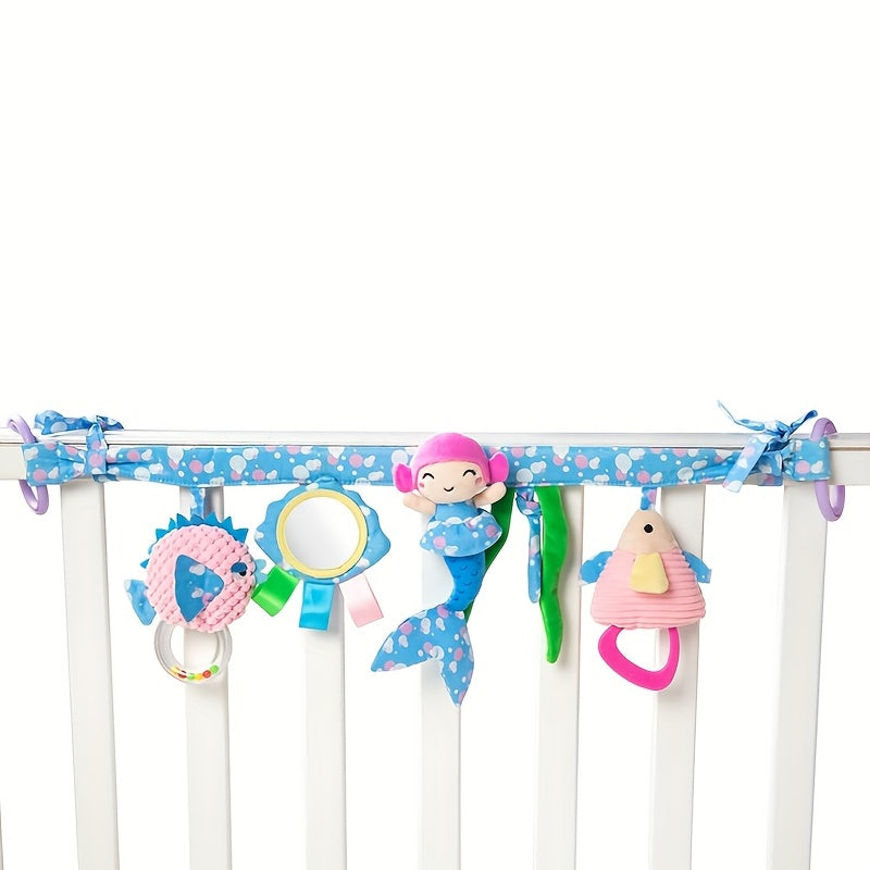 Baby Stroller Charm Plush Toy for Newborns Cute and Soft