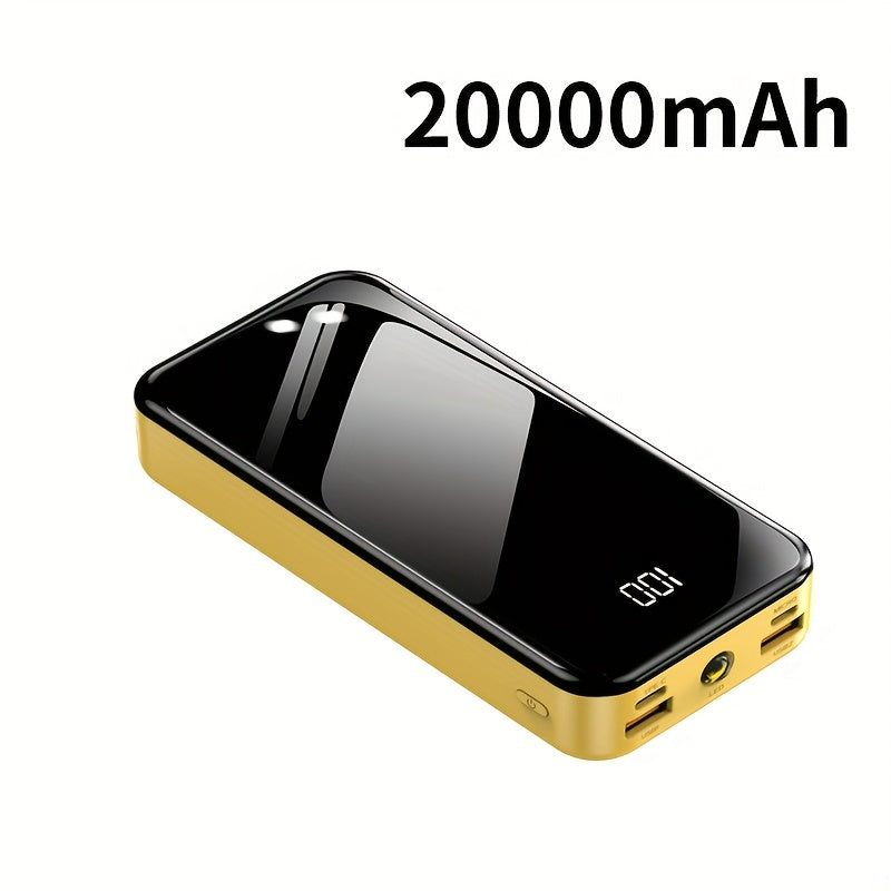 20000mAh Power Bank with 22.5W Fast Charging LED Display Dual Input Portable