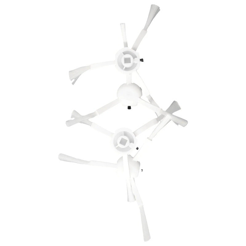 Set of 4 Plastic Side Brushes for Robot Vacuum Cleaner Floor Cleaning