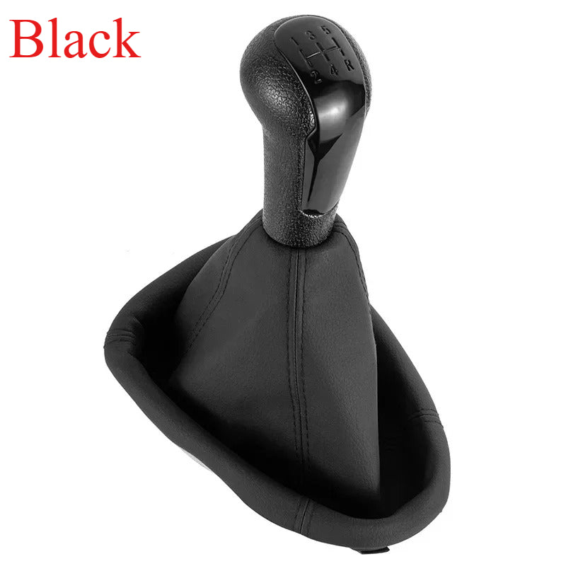 Car Gear Shift Knob Lever Gaiter Cover ABS Chrome 5 Speed Manual