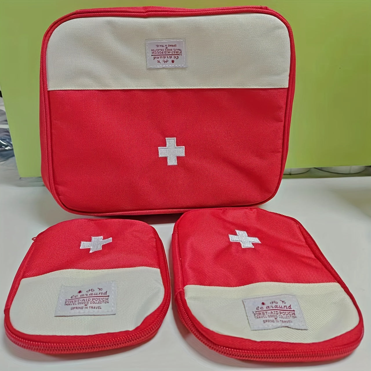 Portable Medicine Organizer Bags for Travel, Emergency, and Gift Use