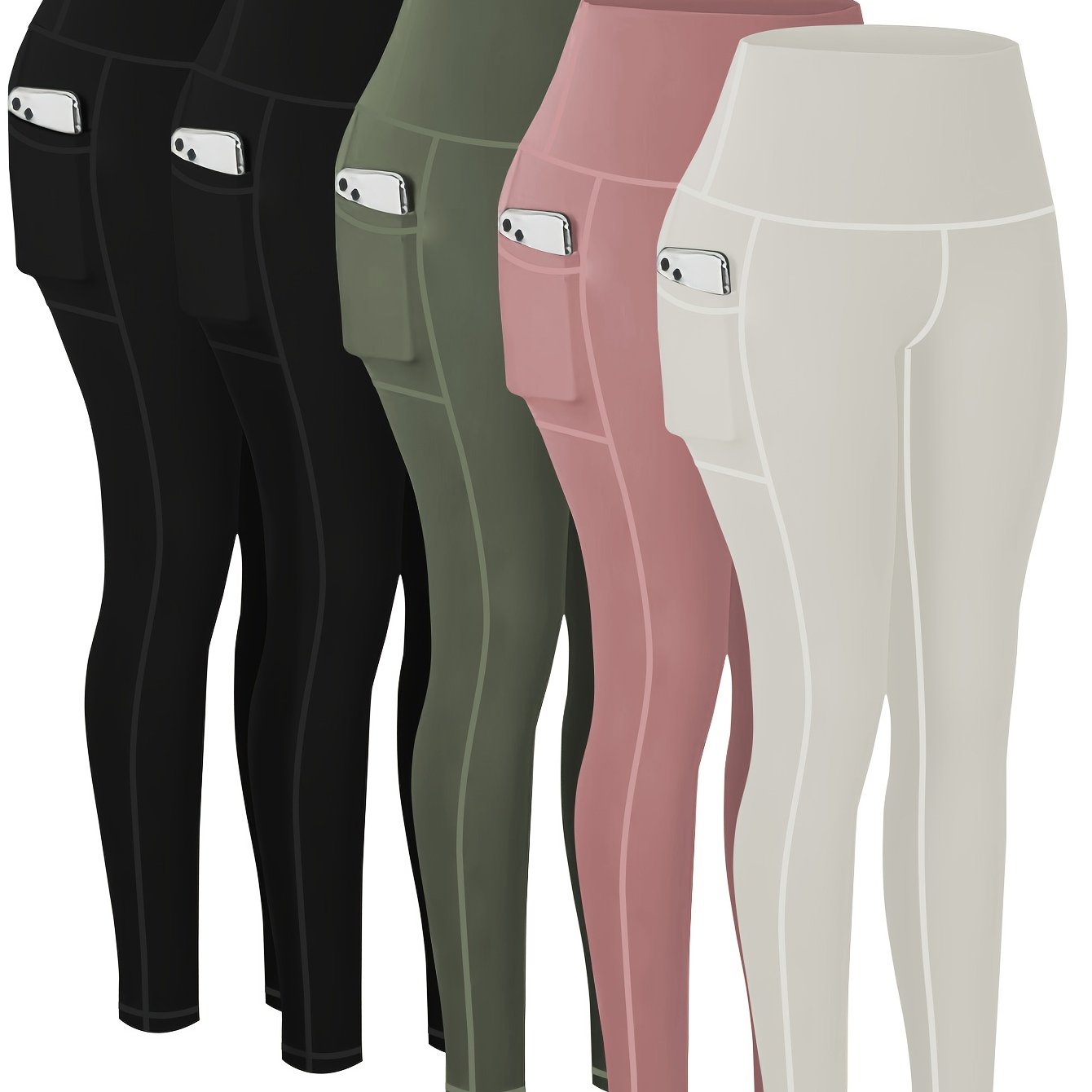 Ayollar uchun sport yoga shimlari yuqori belli kompressiya taytki tez quriydigan