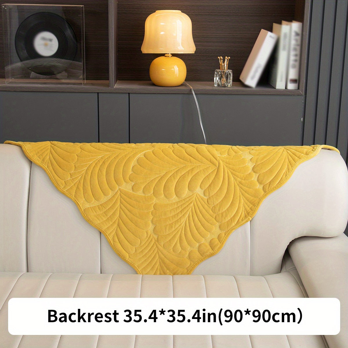 Короткий плюшевый чехол для дивана на все сезоны, идеально подходит для домашнего декора в спальне, офисе или гостиной. Исключает спинку, подлокотники и наволочку.