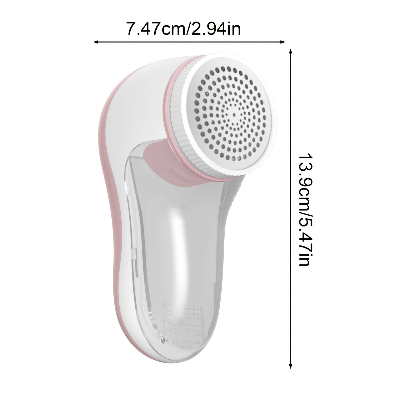 2-in-1 Fabric Shaver with Built-In Lint Roller USB Rechargeable for Clothes Furniture Carpet