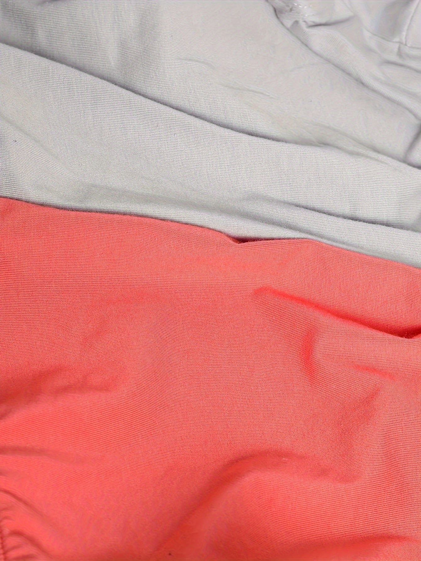 6 dona erkaklar uchun nafas oladigan paxta uchburchakli ichki kiyimlar, yuqori elastik belbog' bilan, kundalik bokser shortlari