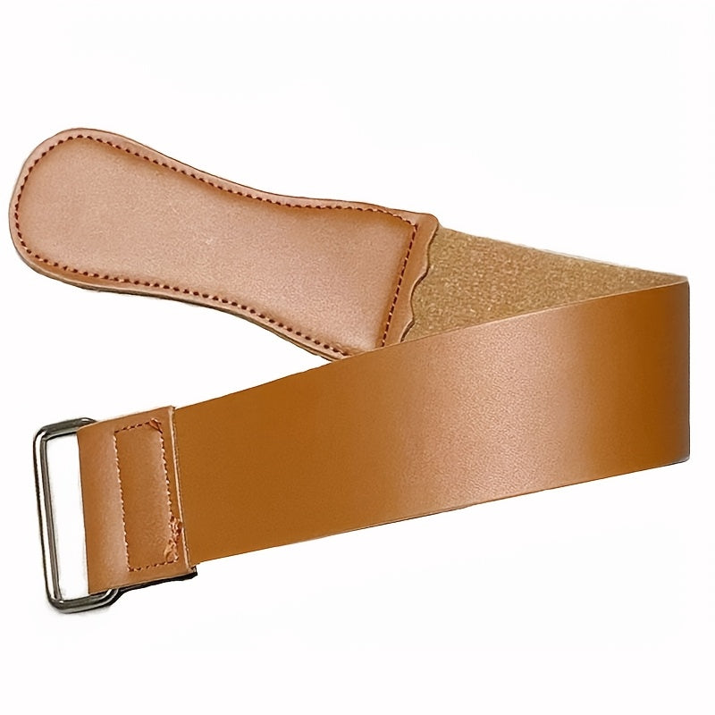 PVC Sharpening Band for Hair Cutting Folding Knives Durable Polishing Strap Clip Hair Cutting Tool