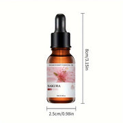 5 ta shisha aromaterapiya asosiy yog'i uchun diffuzorlar, shamlar uchun to'ldirish suyuqligi