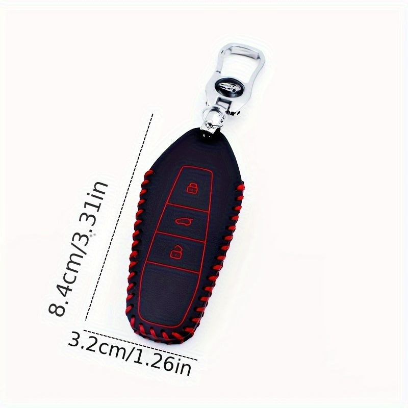 Car Key Cover For SUV Remote Control Protective Case Silicone Black