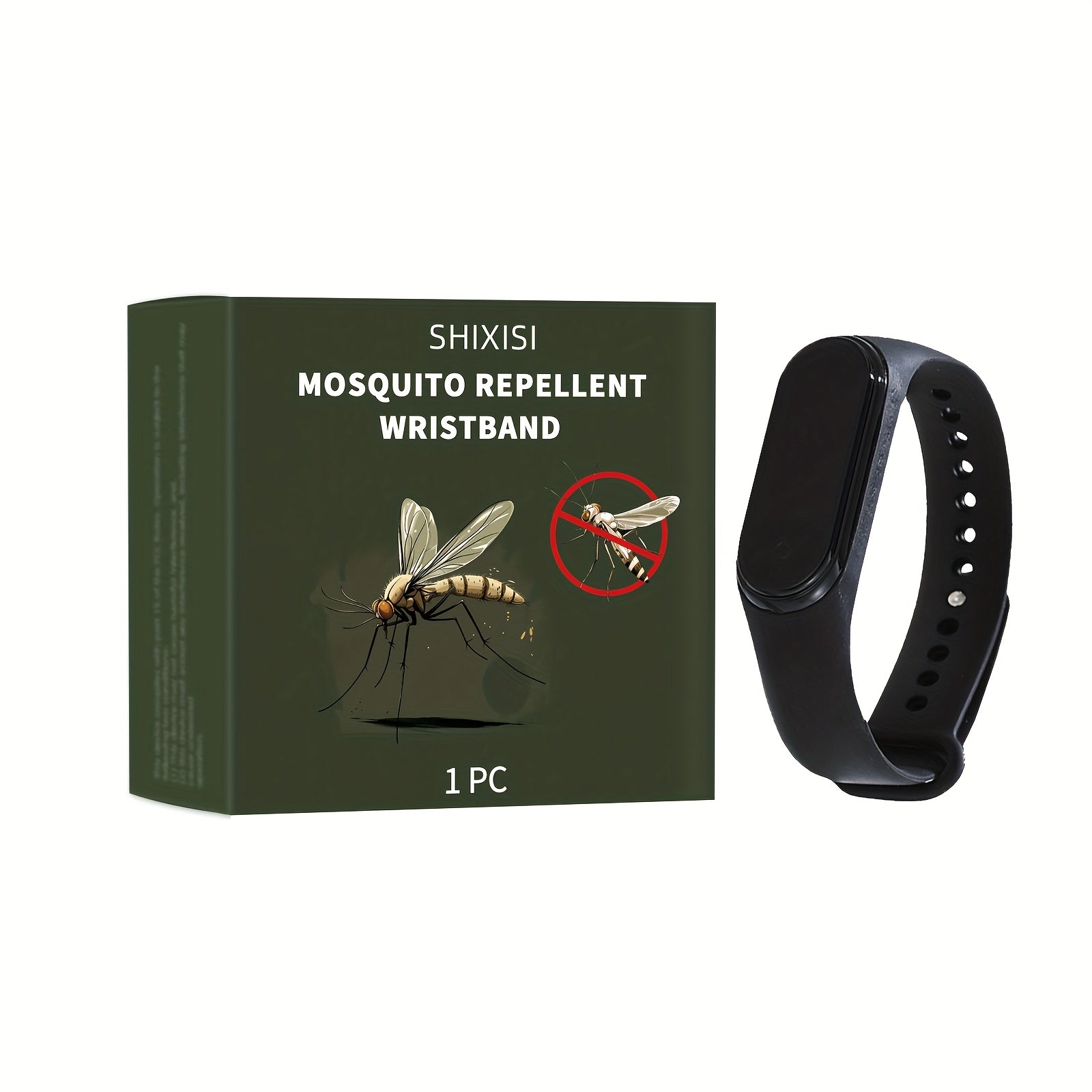 Unisex Silicone Mosquito Repellent Bracelets for Outdoor Camping