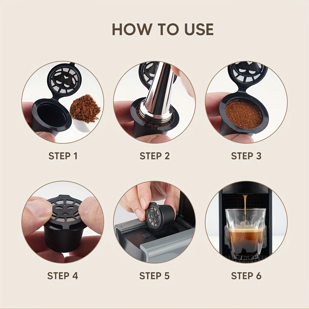 Reusable Plastic Capsule Oil-Free Spoon Brush 3Pcs or 6Pcs for Kitchen