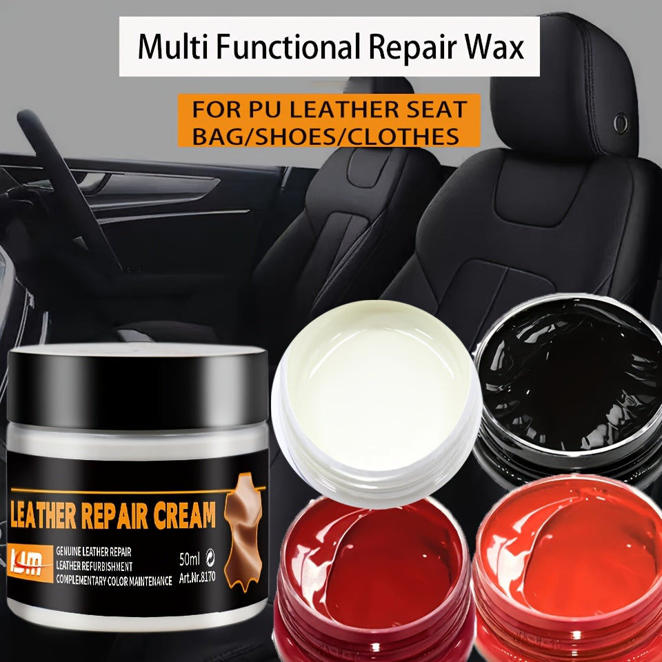 Rangni tiklash va charmni tozalash uchun charm ta'mirlash to'plami