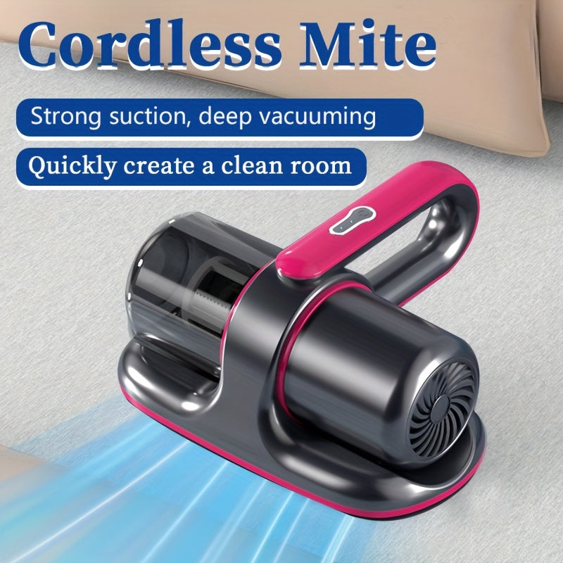 2025 Aspiradora de mano mejorada con fuerte succión, carga USB para asientos de coche, pelo de mascotas