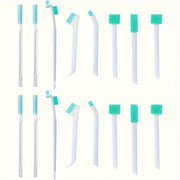 8-Piece Reusable Gap Cleaning Brushes for Narrow Spaces, Multi-Purpose, No Electricity