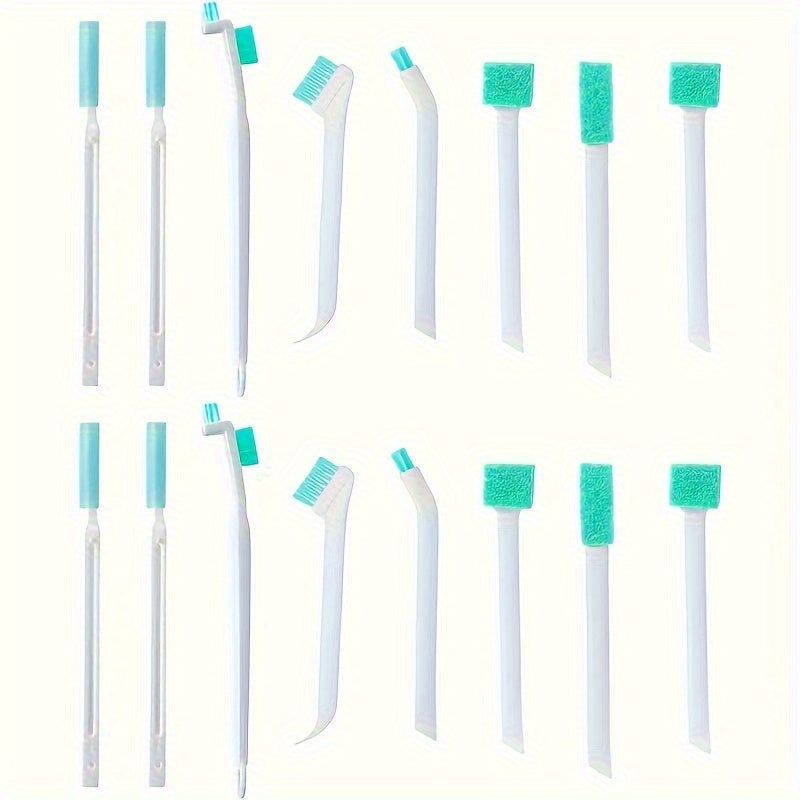 8-Piece Reusable Gap Cleaning Brushes for Narrow Spaces, Multi-Purpose, No Electricity